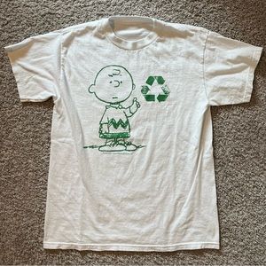 Charlie Brown Recycle Graphic T-Shirt